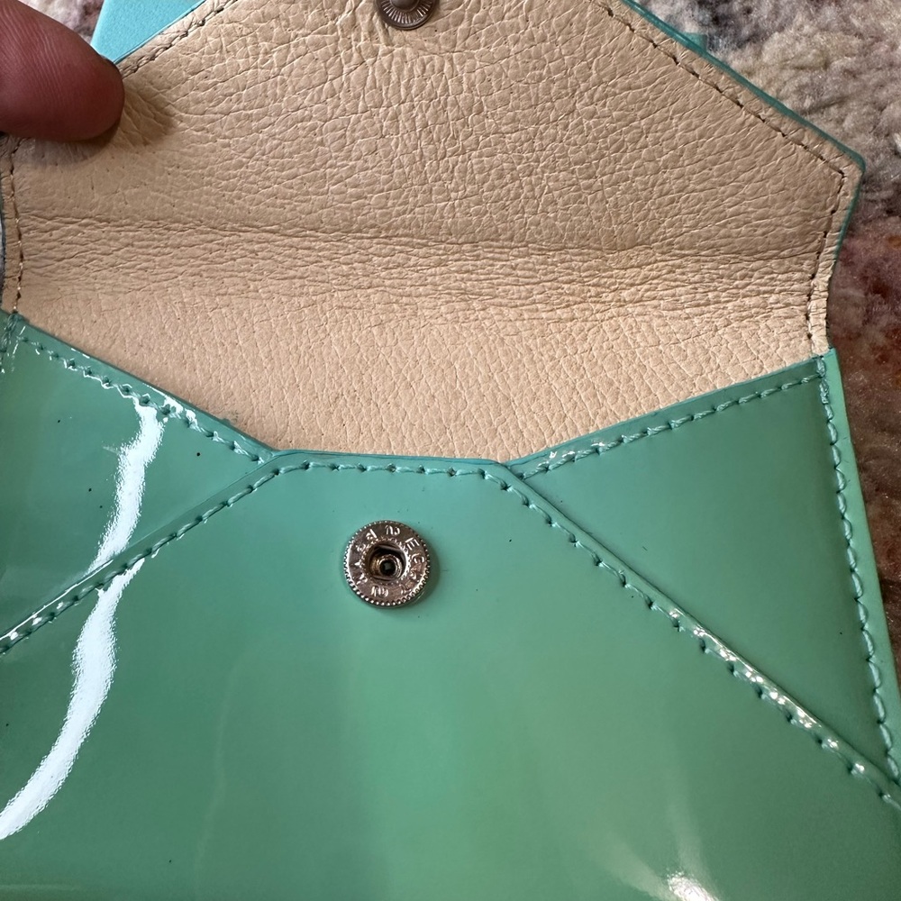 TIFFANY & Co. LEATHER ENVELOPE with box & tissue paperđź’ŽAuthentic - Picture 7 of 14